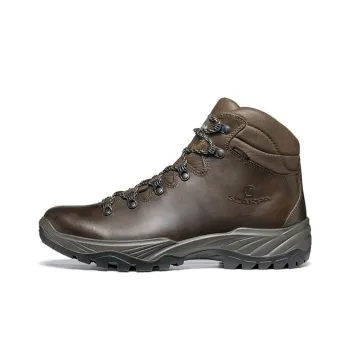 SCARPA Earth Terra Anti-Slip Wear-Resistant High-Top Outdoor Shoes Men's Brown