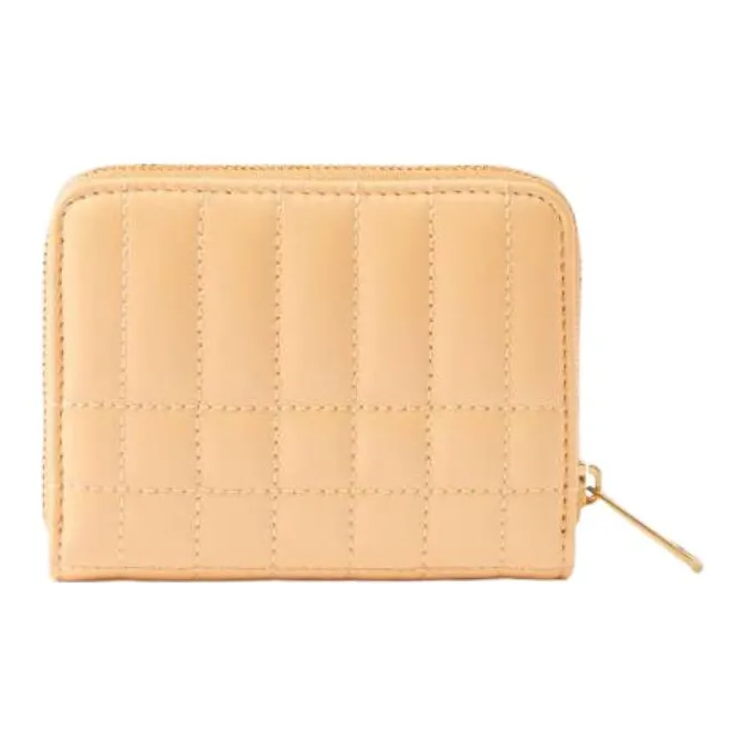 Burberry Lola Bag Lambskin Wallet Women's Beige-1