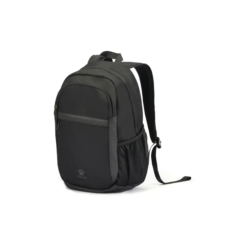 KELME Polyester Backpack Medium Size Unisex Black/Dark Blue/Burgundy-1