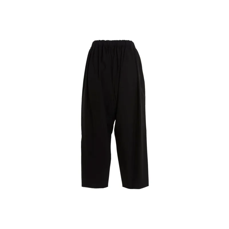 COMME DES GARCONS SHIRT Knitted Sweatpants Women's Black-1