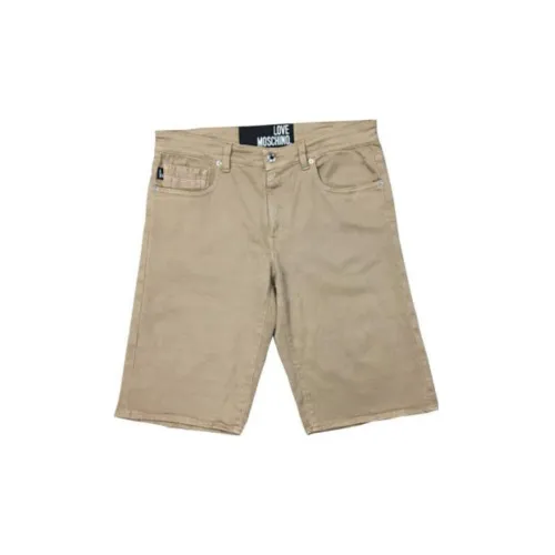 LOVE MOSCHINO Casual Shorts Men Khaki