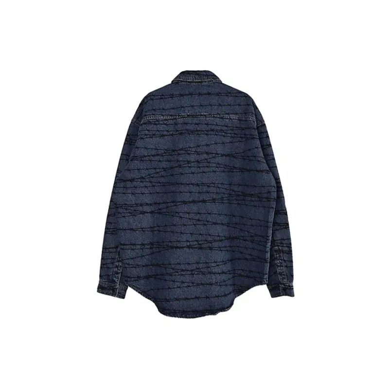 Vetements Shirts Men Blue-1