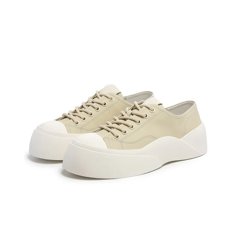 CERRUTI 1881 Platform Shoes Women's Beige Yellow-2