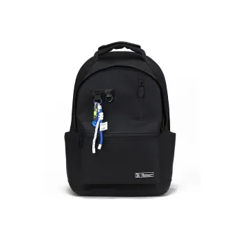 RUIGOR Fabric Backpack Large Size Unisex Black
