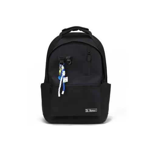 RUIGOR Fabric Backpack Large Size Unisex Black