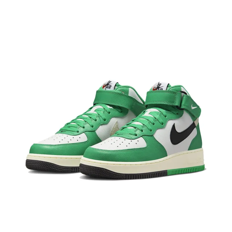 Nike Air Force 1 Mid LV8 Split White Stadium Green-2