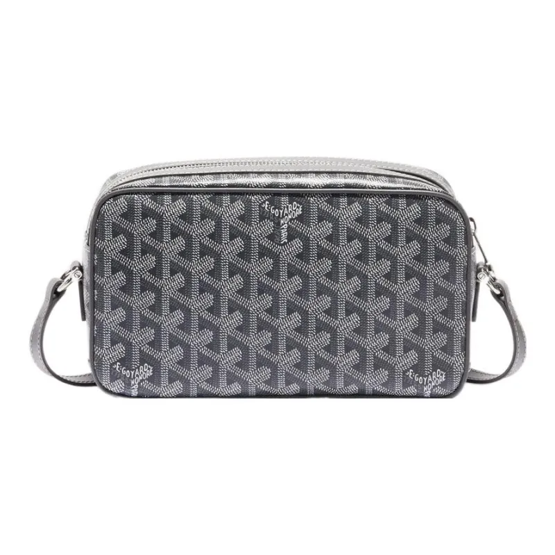 GOYARD Cap Vert Canvas With Leather Messenger Bag Camera Bags Shoulder Bag Crossbody Bag Small Size Unisex 11 Colors-54