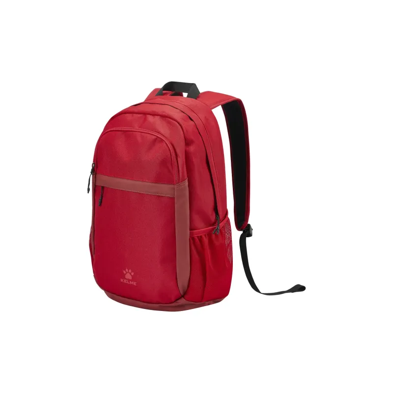 KELME Polyester Backpack Medium Size Unisex Black/Dark Blue/Burgundy-9