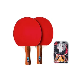 PEAK Ping Pong Paddles Unisex All Wood Red/Black