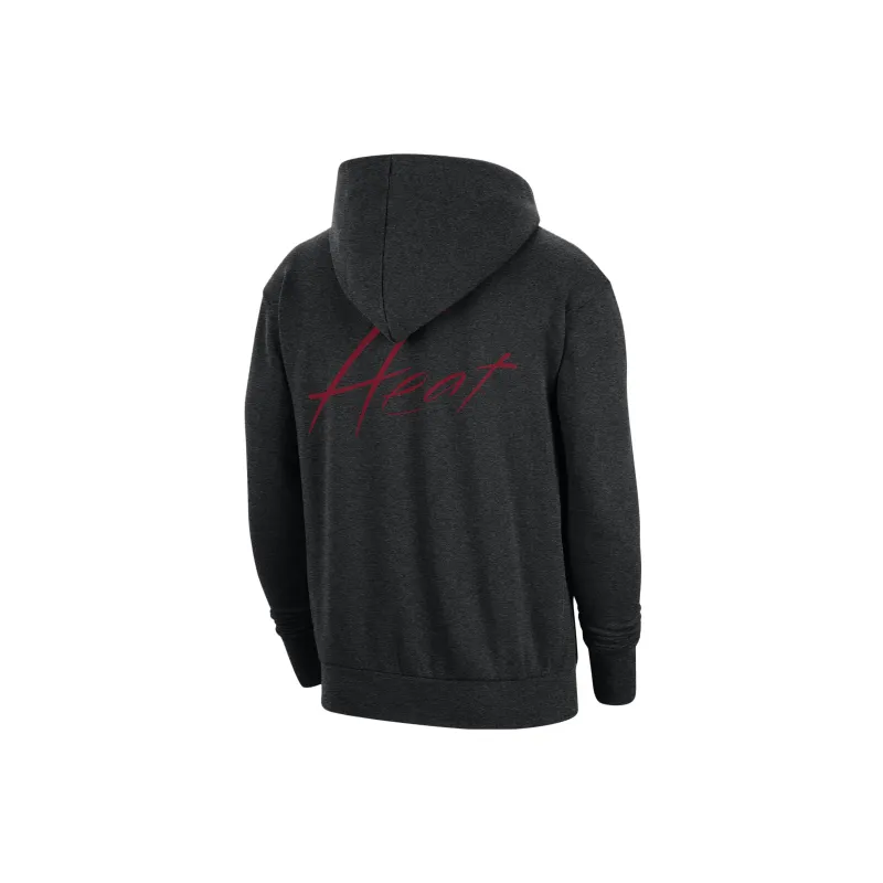Nike Nba Miami Heat Courtside Fleece Loose Fit Hoodie-1
