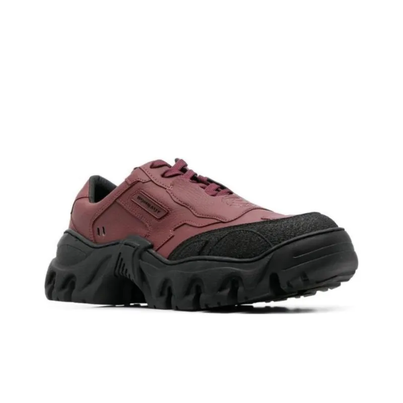 ROMBAUT Boccaccio Low-Top Sports Casual Shoes Men's Burgundy-1