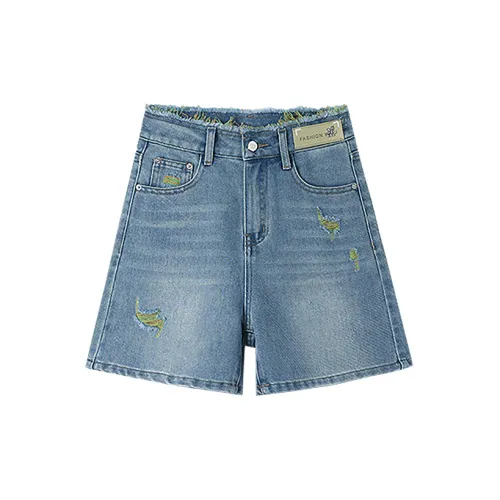 HIPPIEMISS Denim Shorts Women's Blue