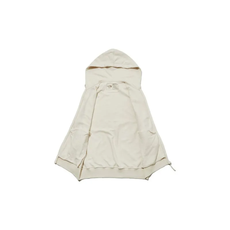 THE NORTH FACE Undyed Hood Zip Up Jackets Coats Unisex Beige-2