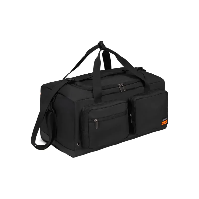 KELME Polyester Travel Bag Large Size Unisex Black-2