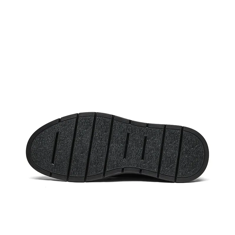 Hautton Jeans Dress Shoes Men's Black-6