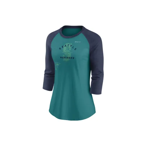 Nike T-Shirts Women's Green