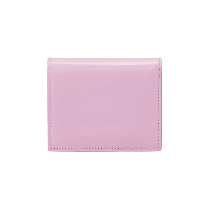 FERRAGAMO GANCINI Calfskin Wallet Women's Pink-2