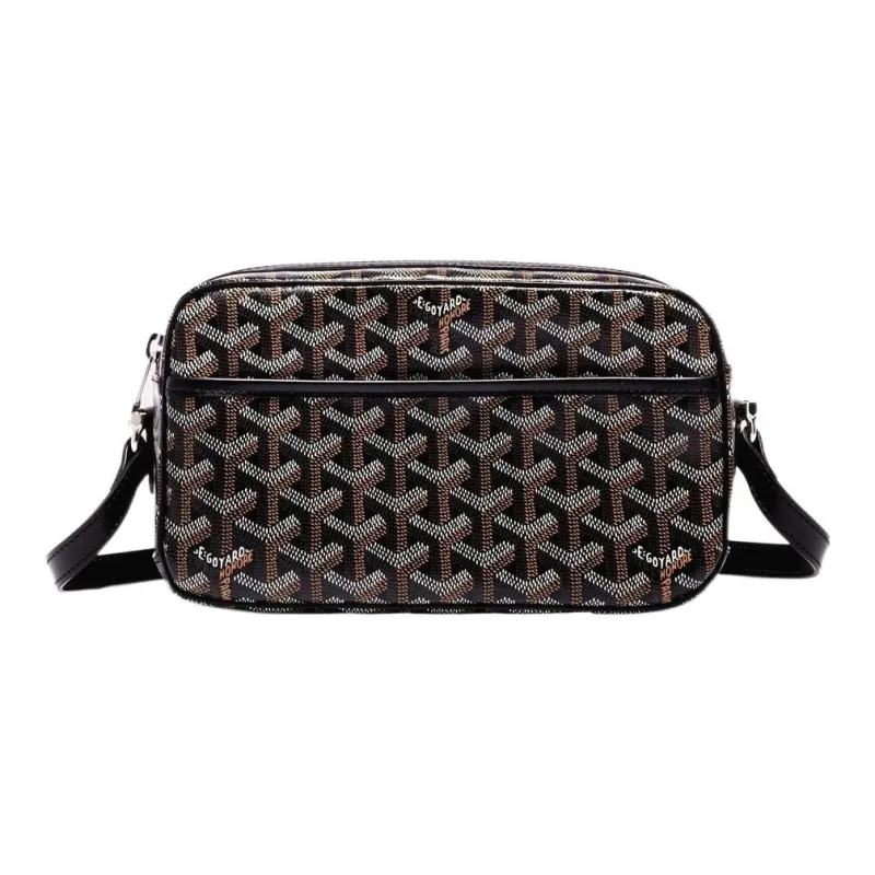 GOYARD Cap Vert Canvas With Leather Messenger Bag Camera Bags Shoulder Bag Crossbody Bag Small Size Unisex 11 Colors-1