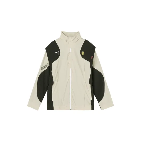 PUMA Jackets Unisex Oatmeal