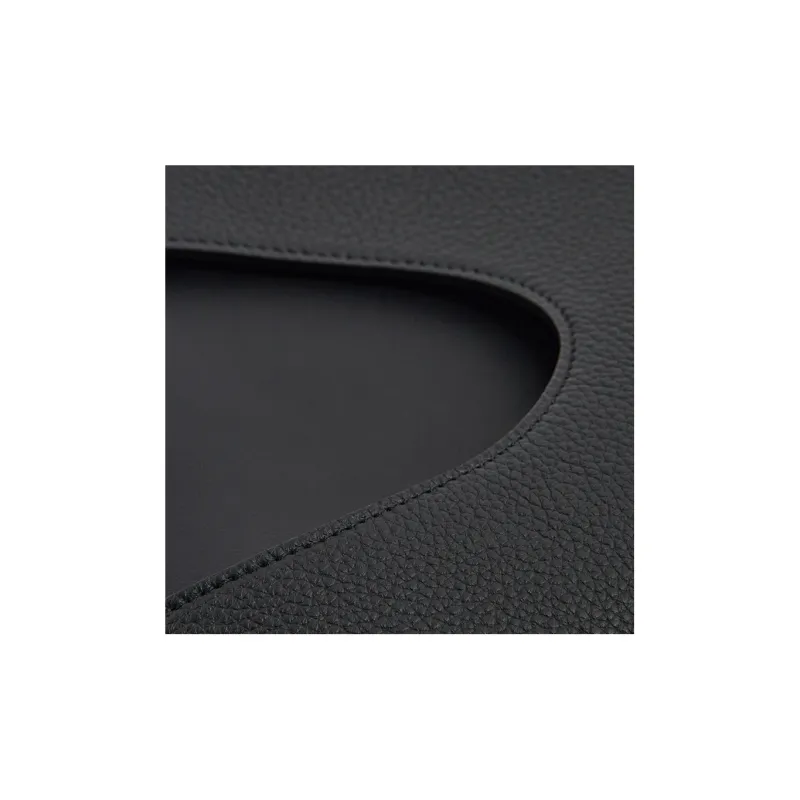FERRAGAMO Hammered Texture Cow Leather Handbag, Shoulder Bag Women's Black-4