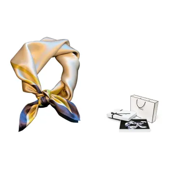 VINEY Silk Scarves Women's