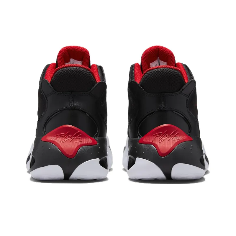 Jordan Max Aura 4 Black Gym Red White-4