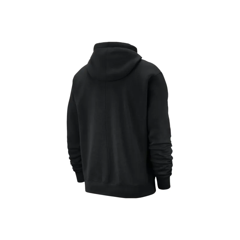 Nike Nba Chicago Bulls Courtside Fleece Pullover Loose Fit Hoodie-1