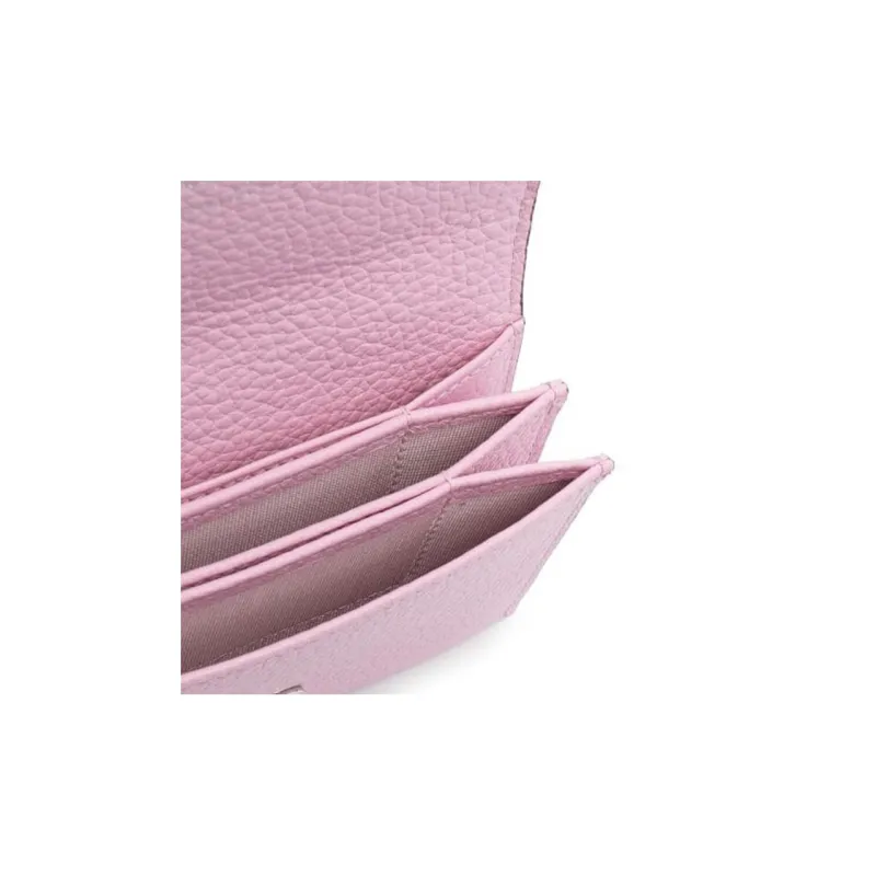 FERRAGAMO Cow Leather Wallet Women's Pink-4