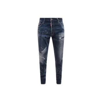 DSQUARED 2 Twimphony Paint Splatter Effect Jeans