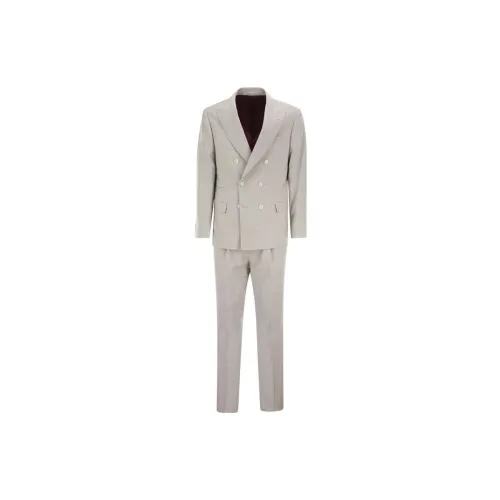 Brunello Cucinelli Double-breasted Two-piece Suit