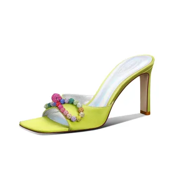 Miss Left Stylish Sandals Women's Green