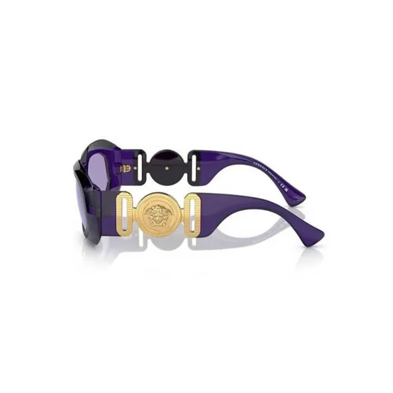 VERSACE Rectangular Frame Sunglasses-2