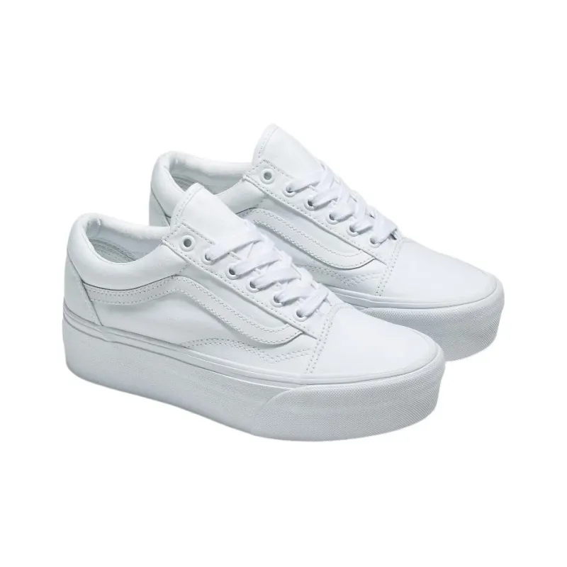 Old Skool Vans Stackform 'True White'-2