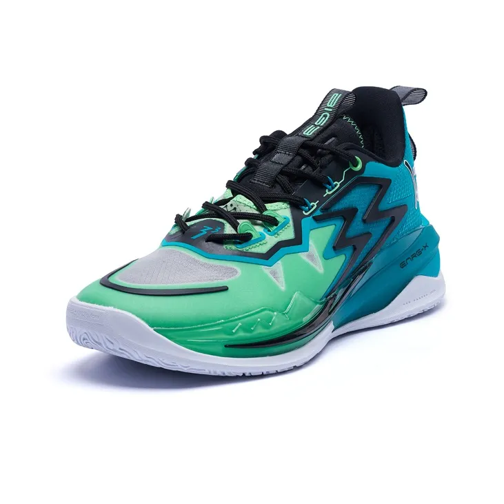 361° B1G3 3.0 Cushioned Slip Resistant Low Top Basketball Shoes Men's Tale Green-2