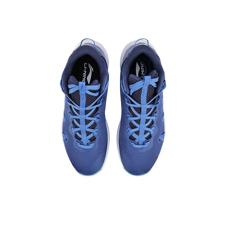LiNing Cushioning, Slip Resistant, Abrasion Resistant, Breathable, Coverage, Support Mid Top Basketball Shoes Unisex-3