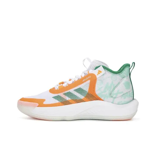 Adidas Adizero Select Basketball Shoes Men Mid-Top White/Green