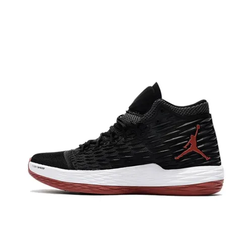 Jordan Melo M13 Black Gym Red White Anthracite