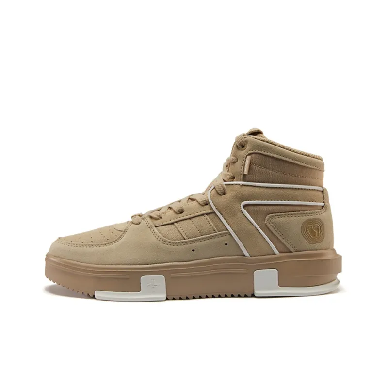 XTEP Lin Generation Basketball Shoes Men's Beige-0