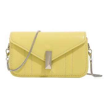 NOMK PU Chain Bag Shoulder Bag Small Square Bag Shoulder Bag Crossbody Bag Regular Women's Multicolor