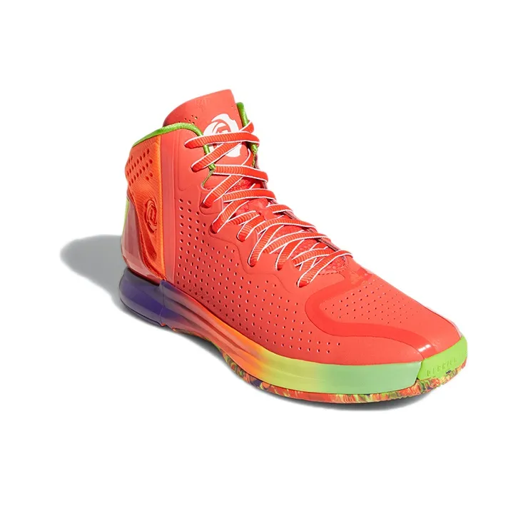 Adidas D Rose 4 Restomod Solar Red Rainbow-2