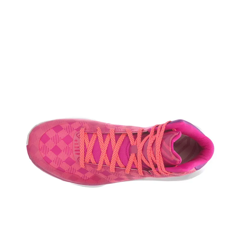 LiNing Speed 3 High Top Basketball Shoes Unisex Pink Purple-2