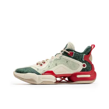 361° AG2 X Basketball Shoes Men Mid Top Sago/Eco Green