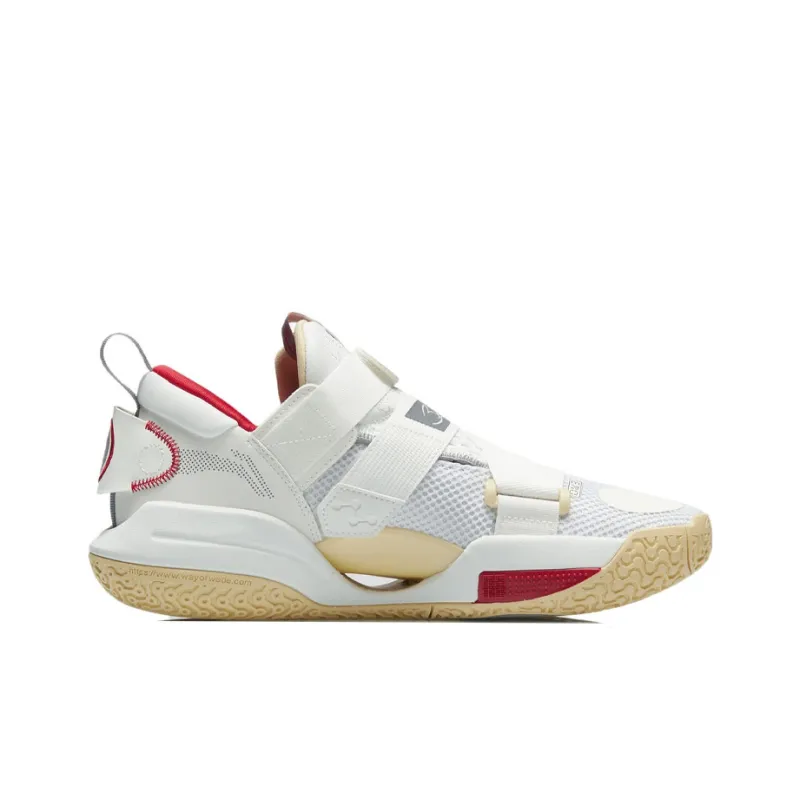 LINING All City 9 V2 Basketball Shoes Men Low Top Standard White/Ivory-1