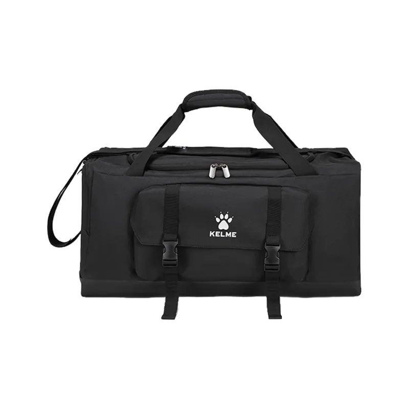 KELME Polyester Travel Bag Tubas Unisex Black/Gray/Light Blue-0
