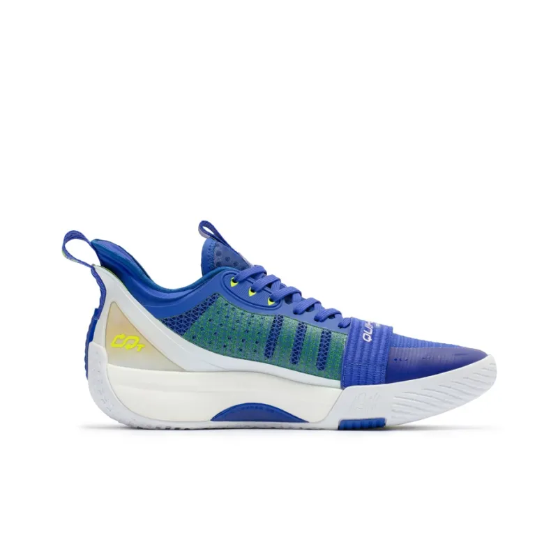 361° Chan 3 Pro Basketball Shoes Men Low Top 361 Degrees White/University Blue-1