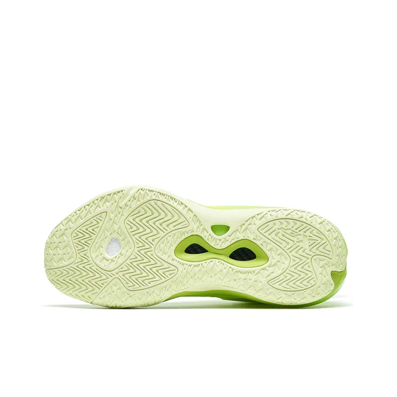 XTEP Battle 1.0 Basketball Shoes Men High Top New Neon Green/Lime-5