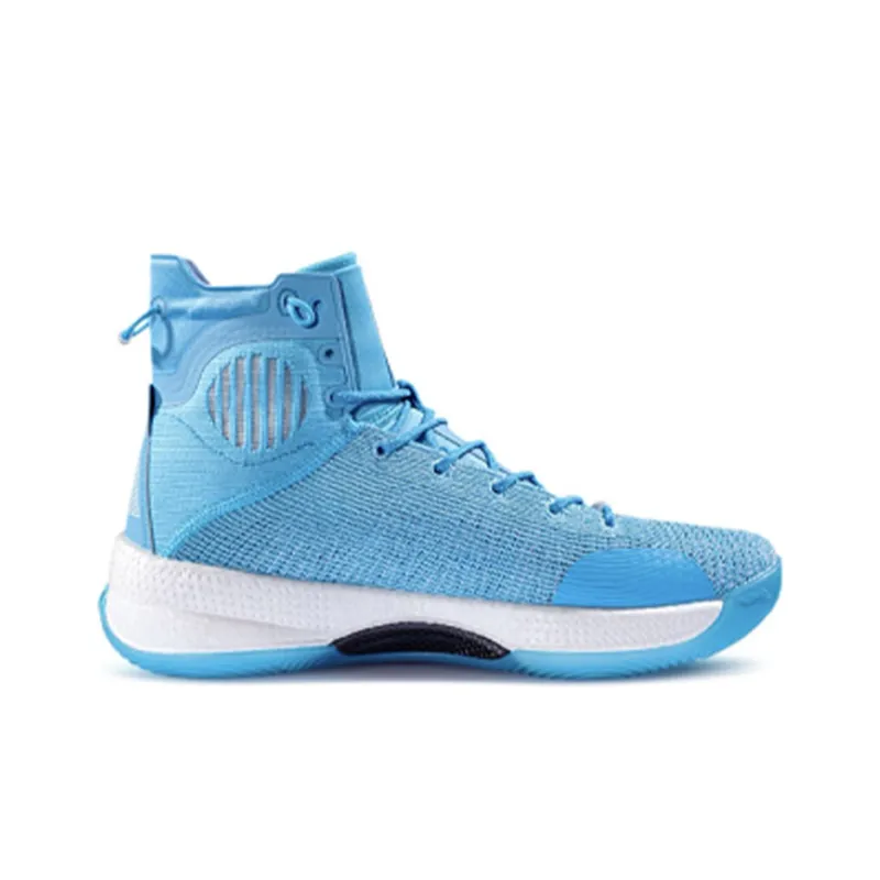 LINING YuShuai 13 Boom Basketball Shoes Men High Top Carolina Blue-1
