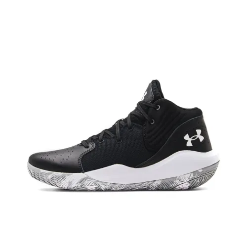 Under Armour Jet '21 Basketball Shoes Men Mid-Top Black