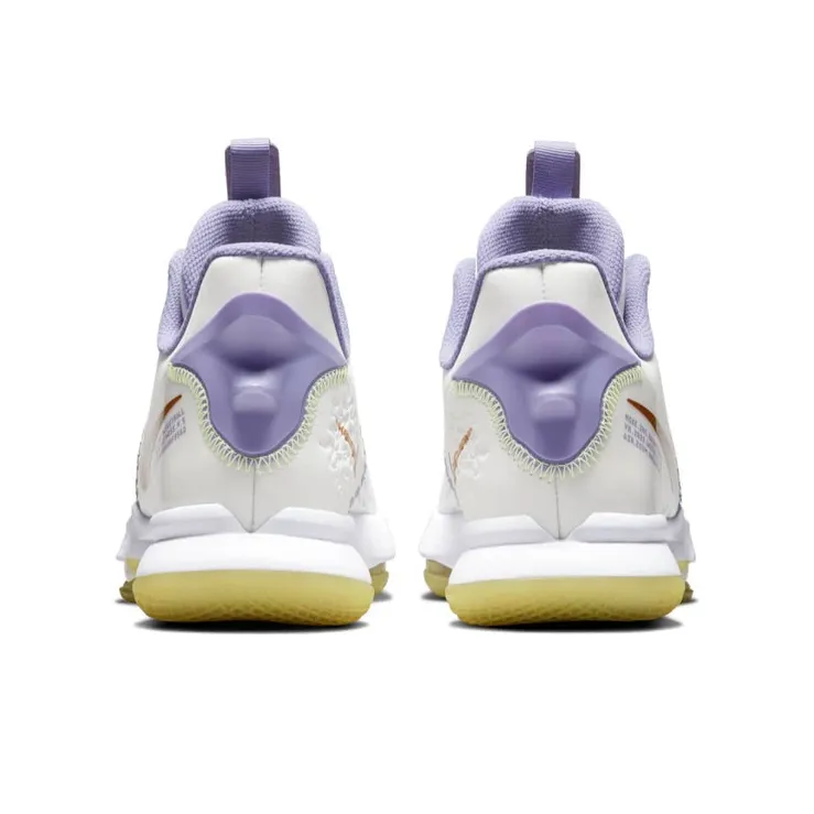 Nike LeBron Witness 5 'Summit White Metallic Bronze'-4