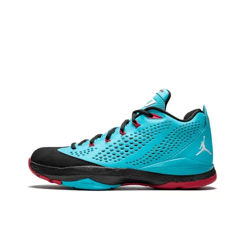 Jordan CP3 7 Basketball Shoes Men Mid-Top Black/Blue/Red